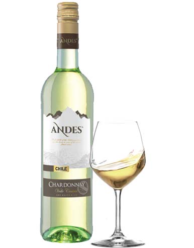 ANDES CHARDONNAY CHILE - 13.0 75CL  BOTTLE 75cl  by andes - Compare prices in UAE