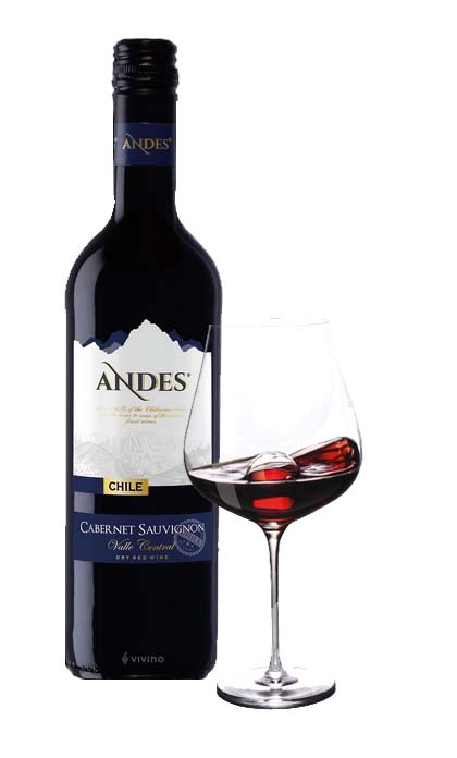ANDES CABERNET SAUVIGNON CHILE - 13.0 75CL  BOTTLE 75cl  by andes - Compare prices in UAE
