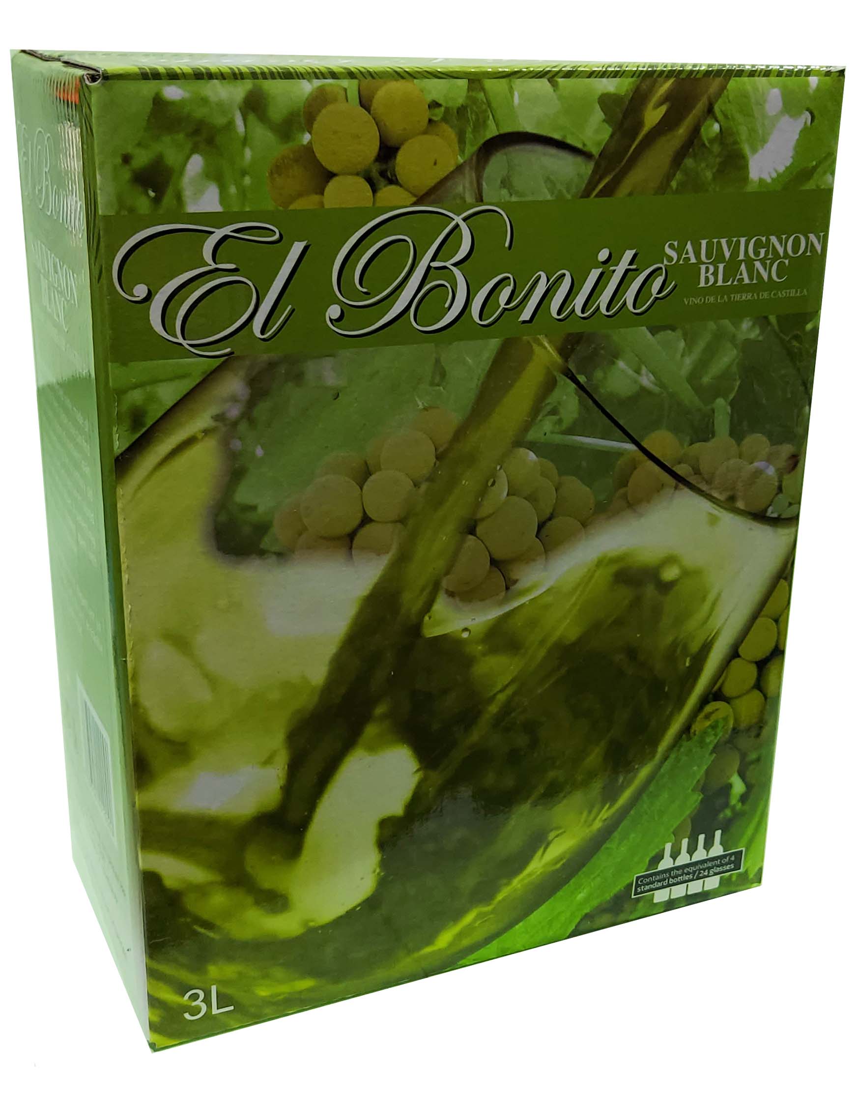 BIB EI BONITO SAUVIGNON BLANC 3LTRS  3ltr  - Compare prices in UAE