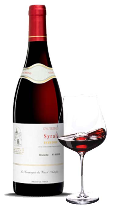 SYRAH IGP PAYS D'OC D'AUTREFOIS RED 12.5 2016 75CL  75cl  - Compare prices in UAE