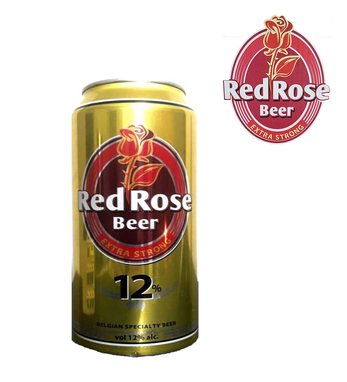 Reda Roses Beer RED ROSE 12 STRONG BEER CAN 24X50CL Price in UAE