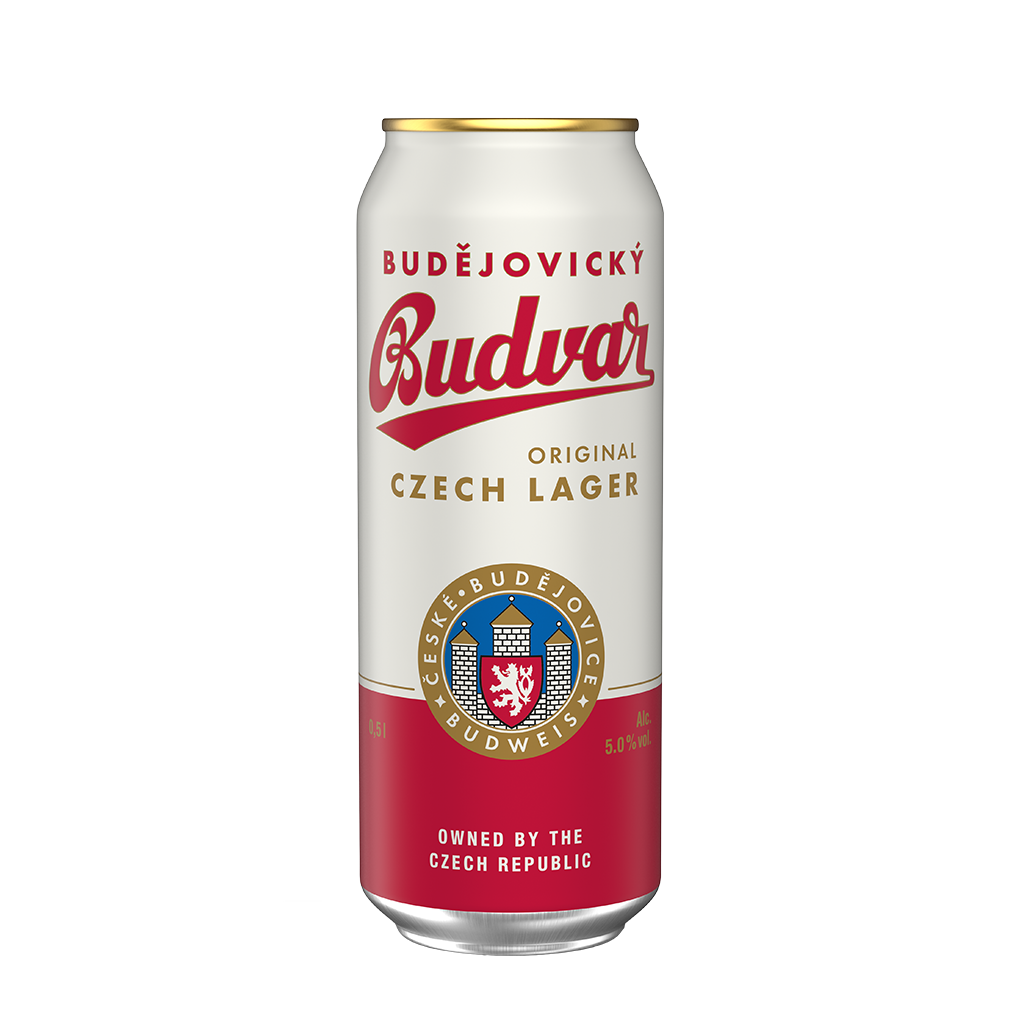 Budvar Original Beer Can 50Cl 24x50cl - Compare prices in UAE