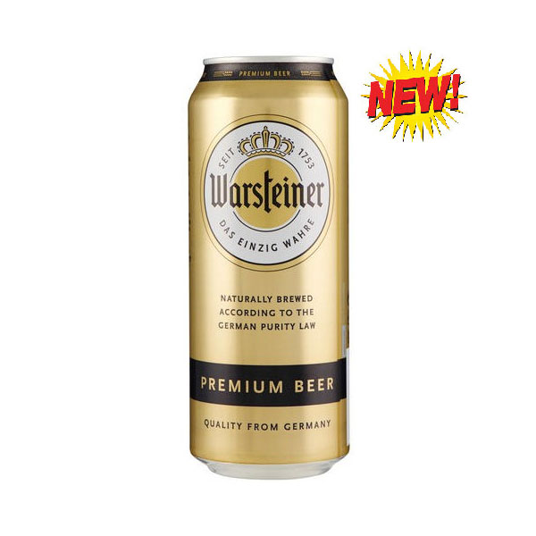 Warsteiner Premium Beer Cans 50Cl 24x50cl - Compare prices in UAE
